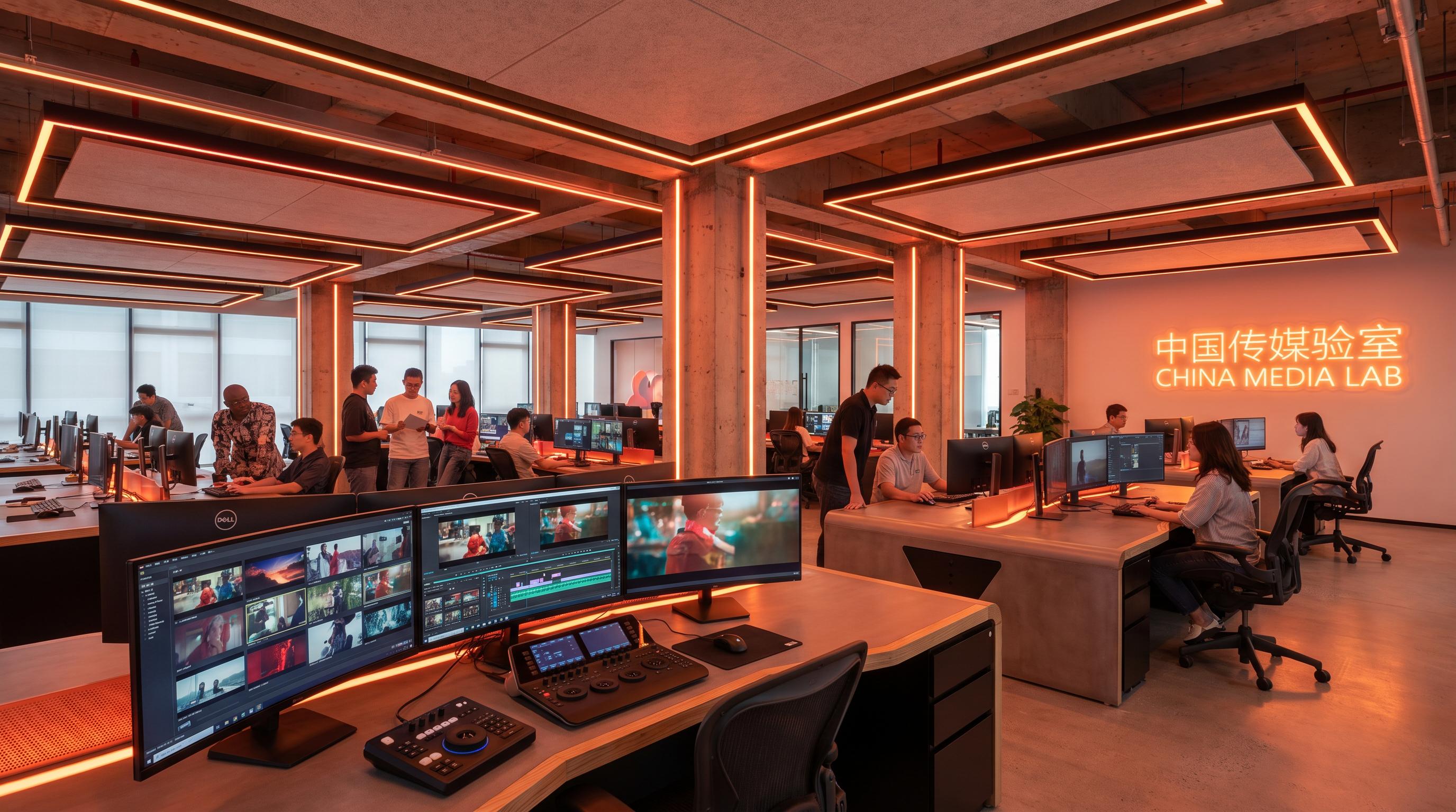 苏畅传媒办公区